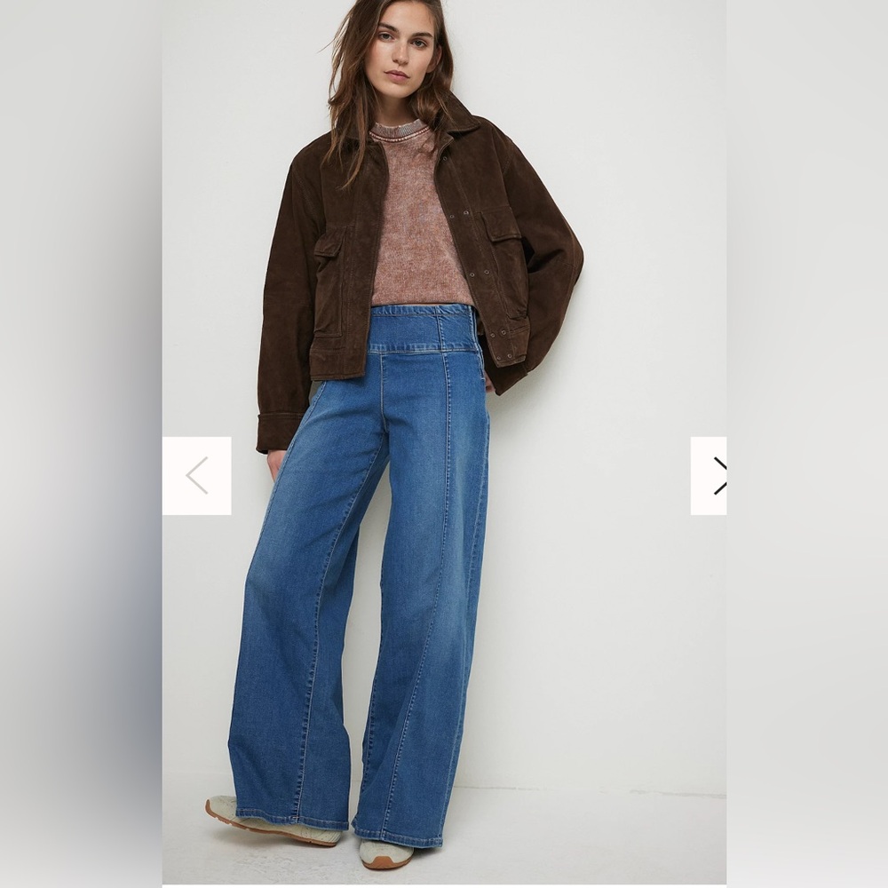 We The Free Spotlight High-Rise Wide-Leg Jeans